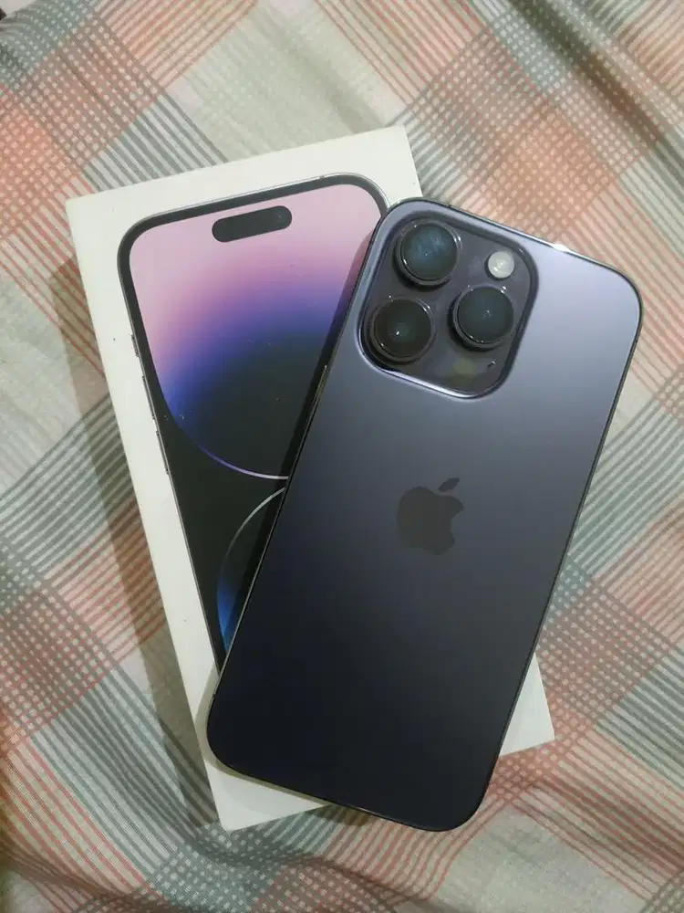 iPhone 14 Pro 256GB Deep Purple Resmi Digimap