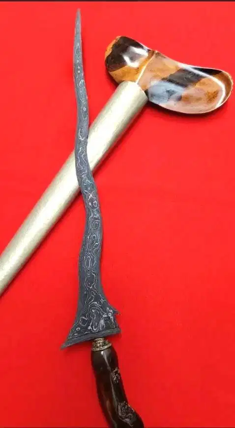 Keris Kebo Luk Sepuh Langka Asli