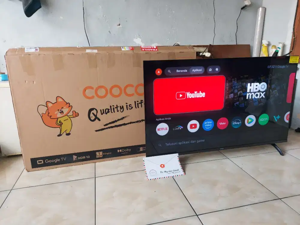 Jul tv led coocaa gogle tv siaran digital