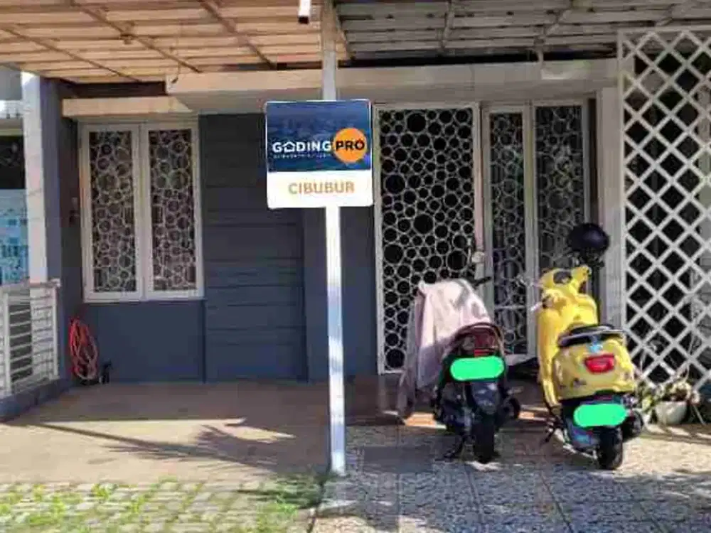 Di jual rumah siap huni minimalis modern style cluster favorite. CitraGran Cibubur.