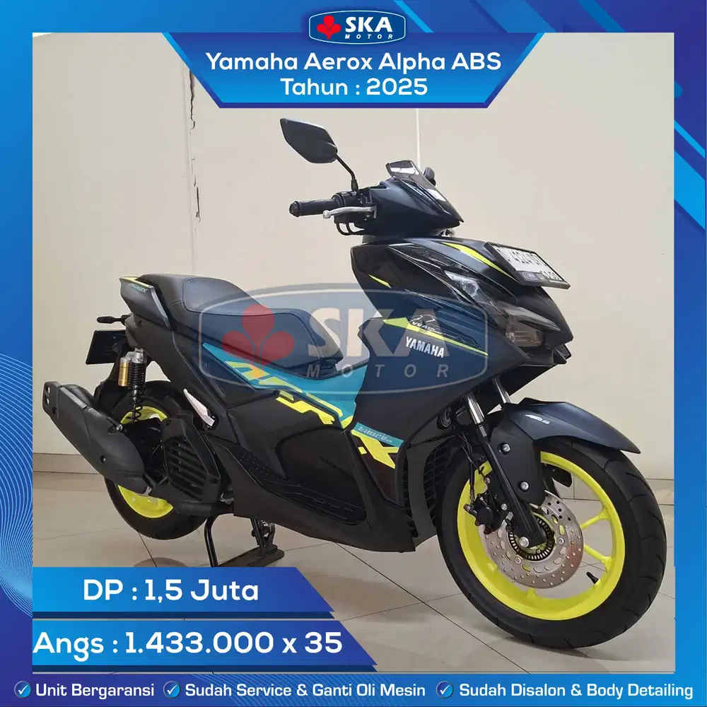 Yamaha Aerox Alpha ABS Tahun 2025
