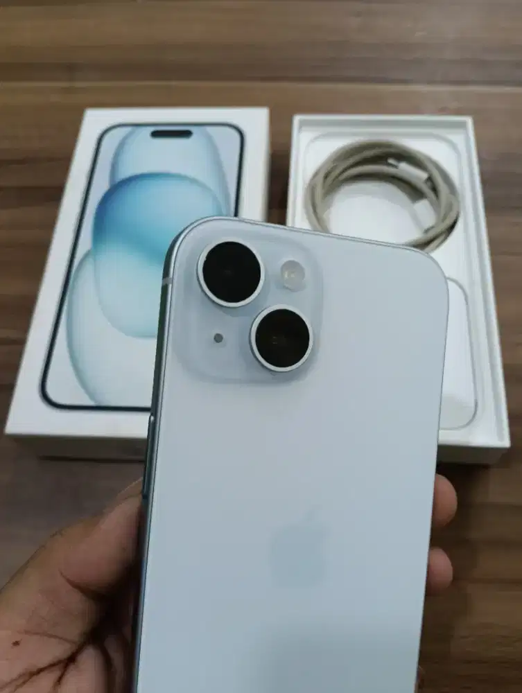 iPhone 15 ram 128gb seken lengkap dan murah