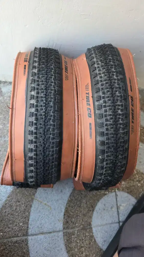 Ban Sepeda Gravel Tanwall 700 x 45 Vee Tire Taistyk