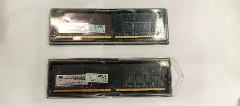 RAM PC DDR4 4GB VENOM LONGDIMM 2666Mhz -- 2 KEPING