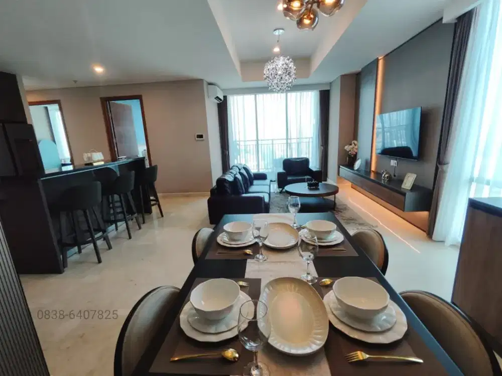 B04 Jual Apartemen dekat St Moritz Puri 3BR Pet Friendly Private Lift