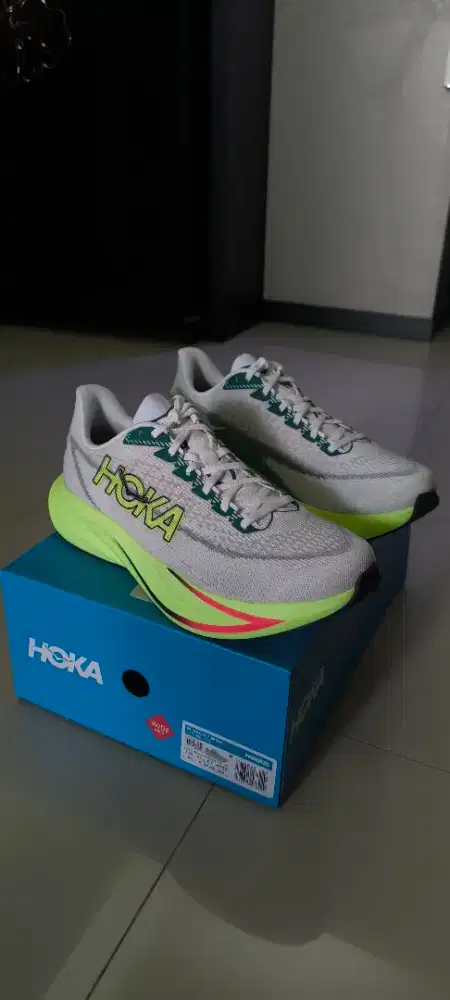 Hoka Mach 7 (Wide) Men's / Frost Neon Yuzu