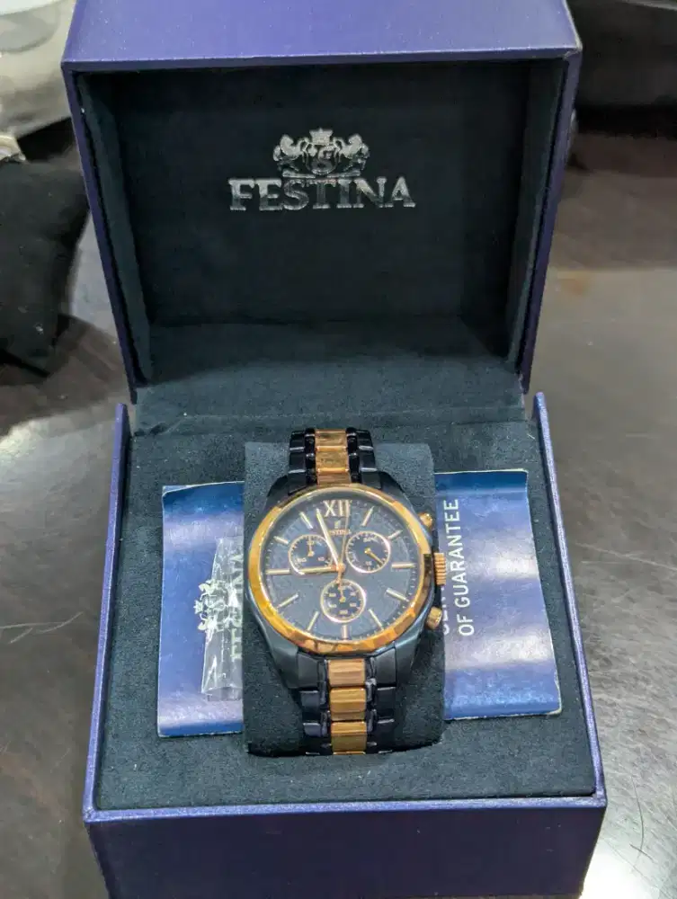Casual men's watch Jam Tangan Pria Festina FES F16857
