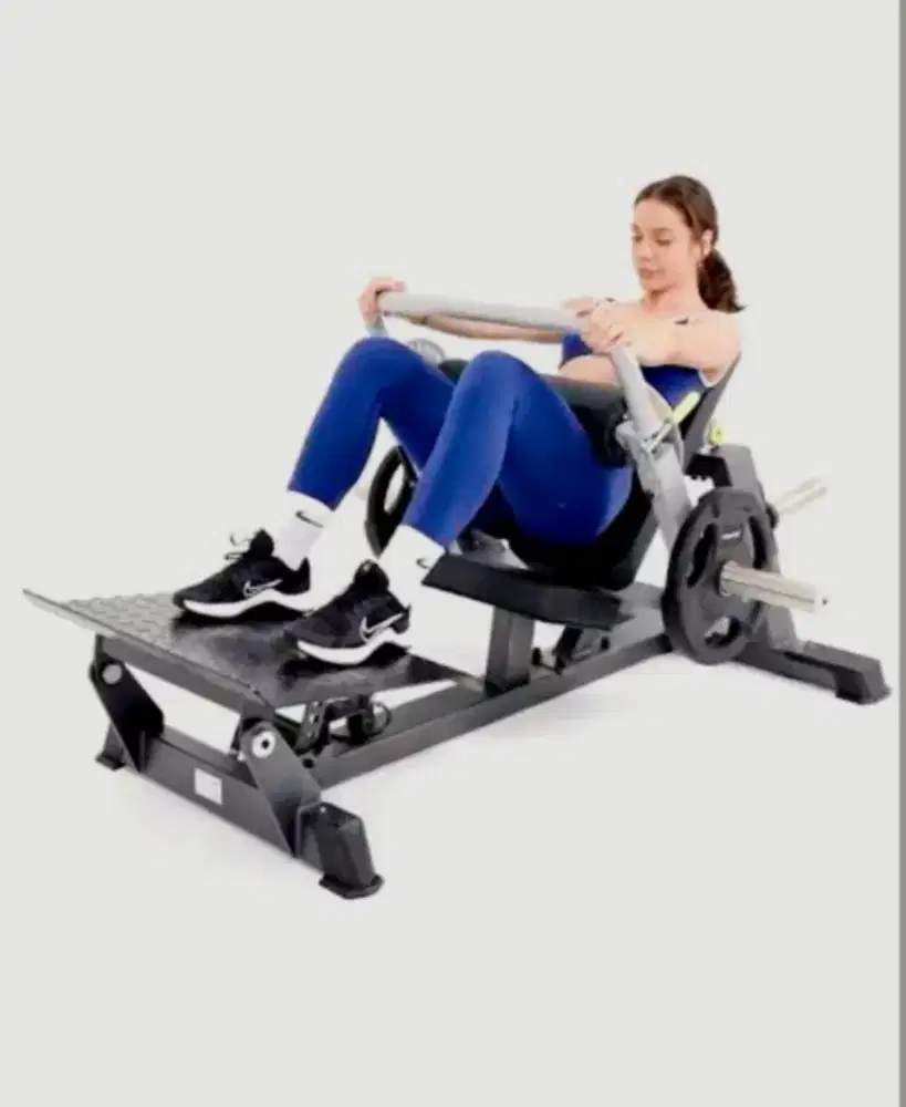 Fitness Gym Hip Thrust Walk Through Machine DHZ A602 Plate Loaded