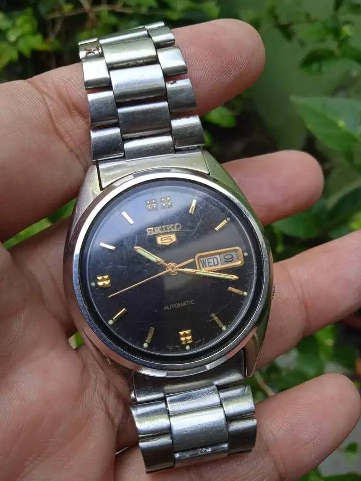 Jam tangan seiko otomatis lawas