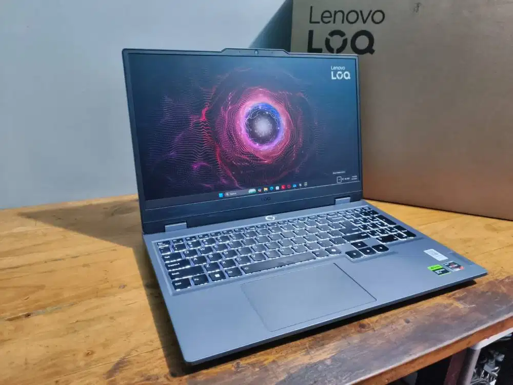 LOQ 15ARP9 Ryzen 7 7435HS 12/512GB RTX 4050 6GB FHD 144Hz Garansi 2027