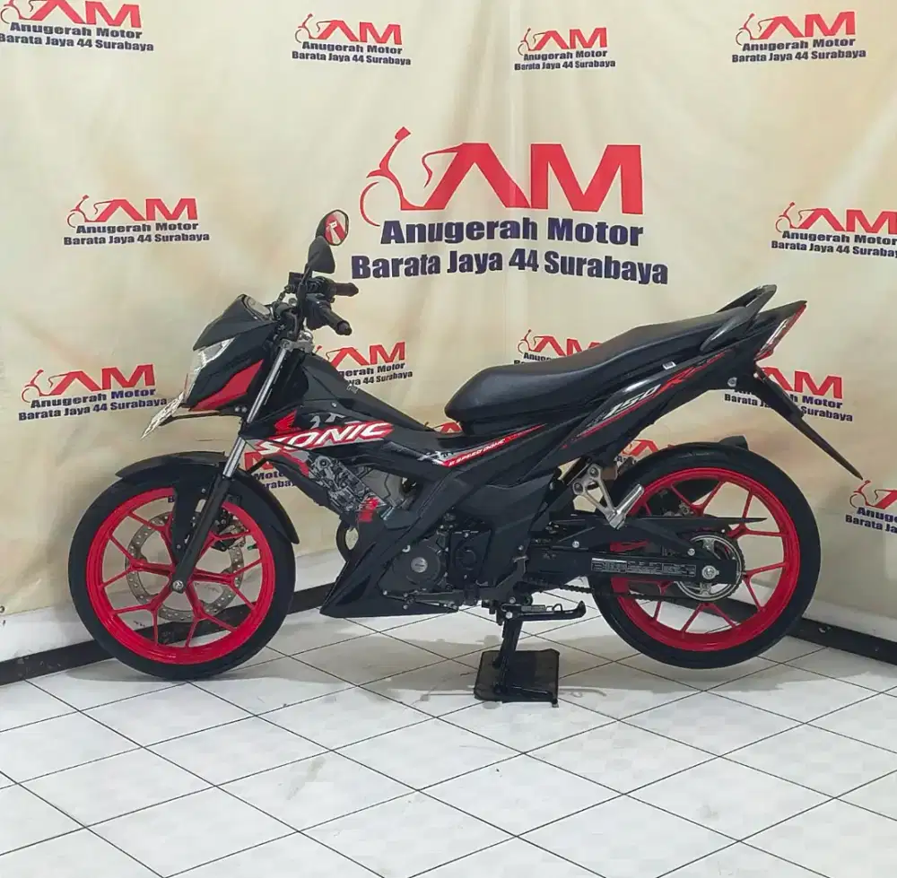Km 5 Ribu Honda Sonic 150R Tahun 2022 Hitam