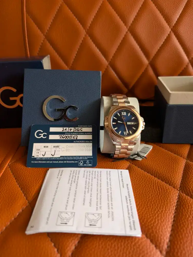 Jam tangan guess GC new