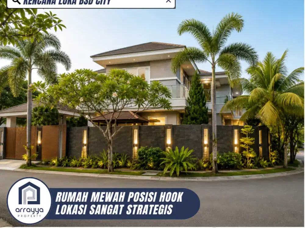 DIJUAL RUMAH PREMIUM 3 LANTAI SIAP HUNI LOKASI SANGAT STRATEGIS DI KENCANA LOKA BSD (MRB76)