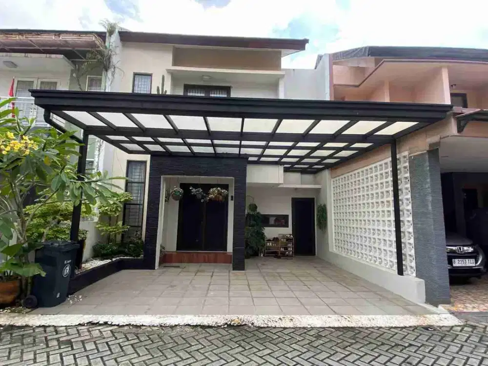rumah keren bebas banjir di Jatiwaringin