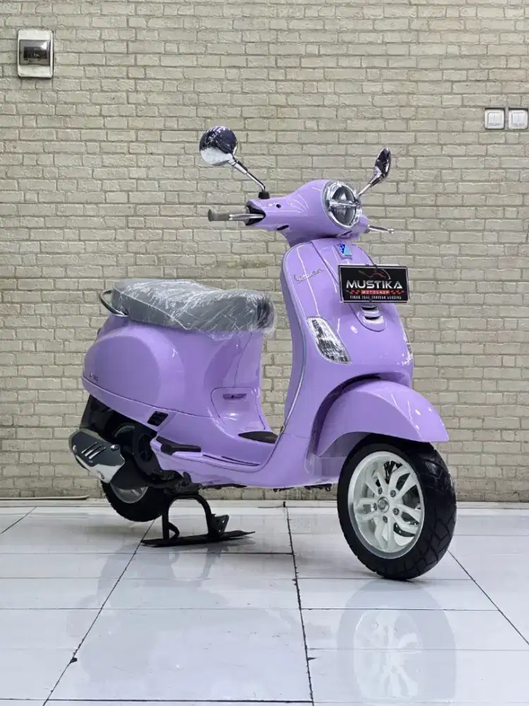 ODO 3RBNew Vespa LX 150 Iget Pmk 2026 Warna Ungu Terbaru Dava Mustika