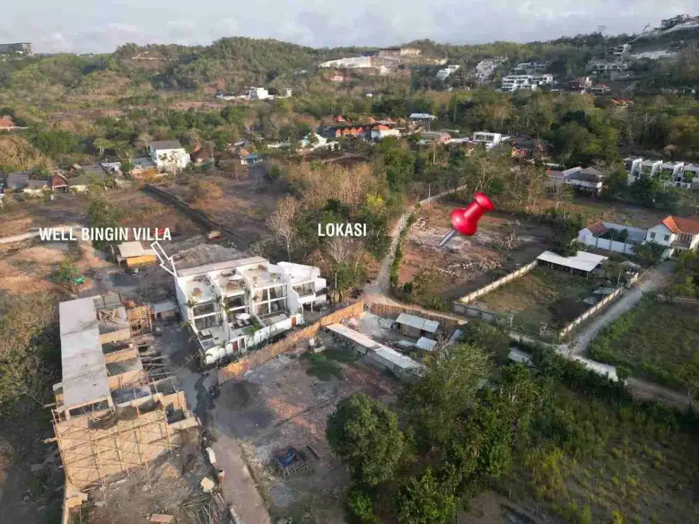 tanah premium sangat bagus cocok untuk di bangun komplex villa