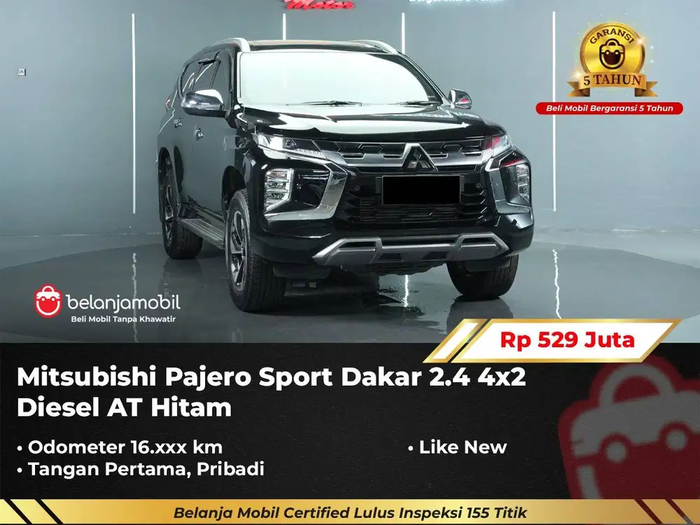 [ GARANSI 5TH ] Mitsubishi Pajero Sport Dakar 2.4 4x2 AT 2025/2026
