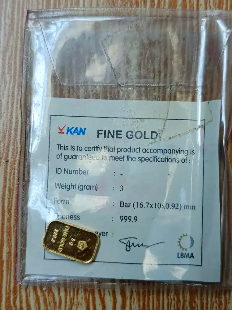 LM Antam 3 gram Retro MURAH COD