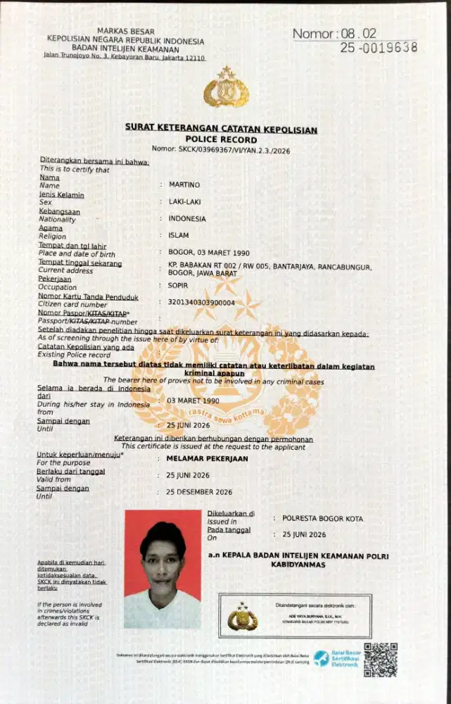 Cari pekerjaan sebagai sopir pribadi/perusahaan