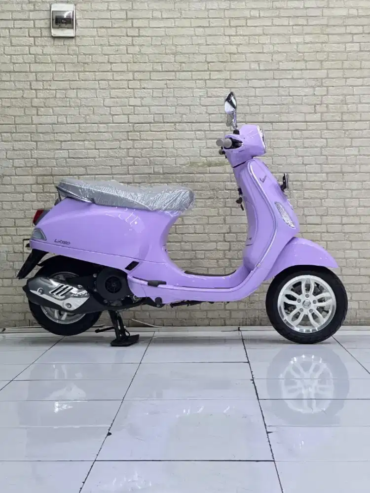 ODO 3RB‼️New Vespa LX 150 Iget Pmk 2026 Warna Ungu Terbaru- mustika