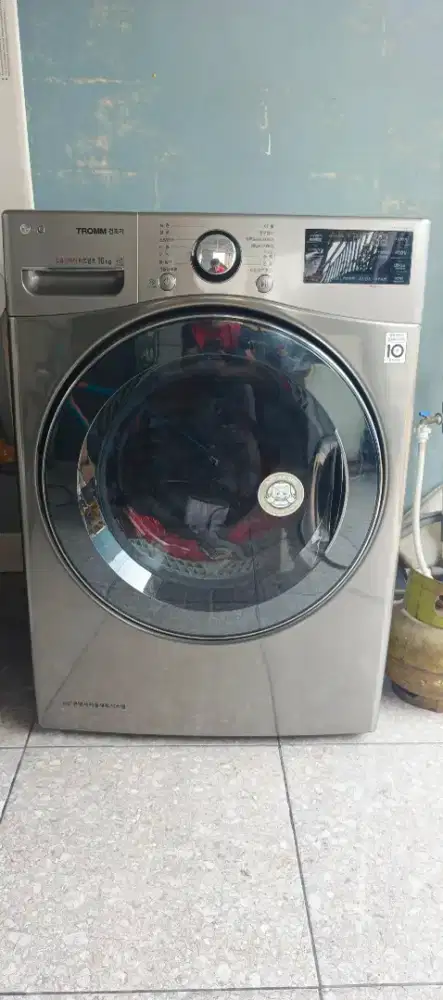 Dryer jumbo LG 16 kg rasa baru