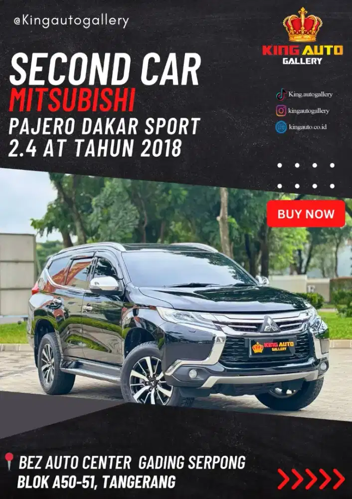 Pajero Dakar 2.4 Diesel 2018 Mulus