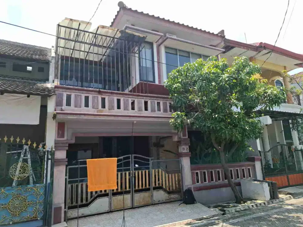 Dijual via lelang Rumah 2 lantai jl. Gunung anyar harapan ZD 25 kel/kec. Gunung anyar Surabaya,