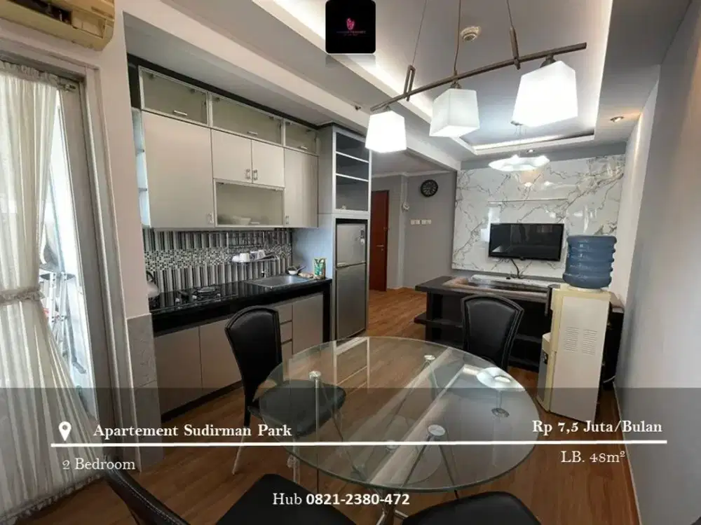 Disewakan Apartement Sudirman Park Full Furnished 2BR High Floor