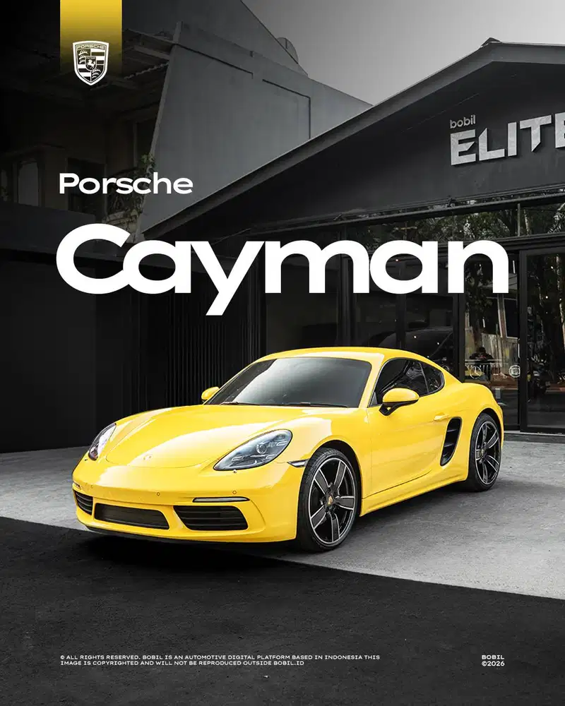 NIK 2025 Porsche 718 Cayman 2.0 Racing Yellow
