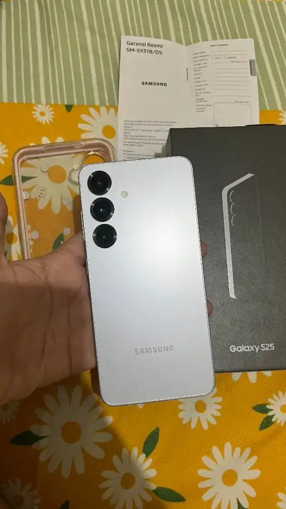 Samsung Galaxy S25 Basic 256 GB ICYBLUE GARANSI ON JULI 2027