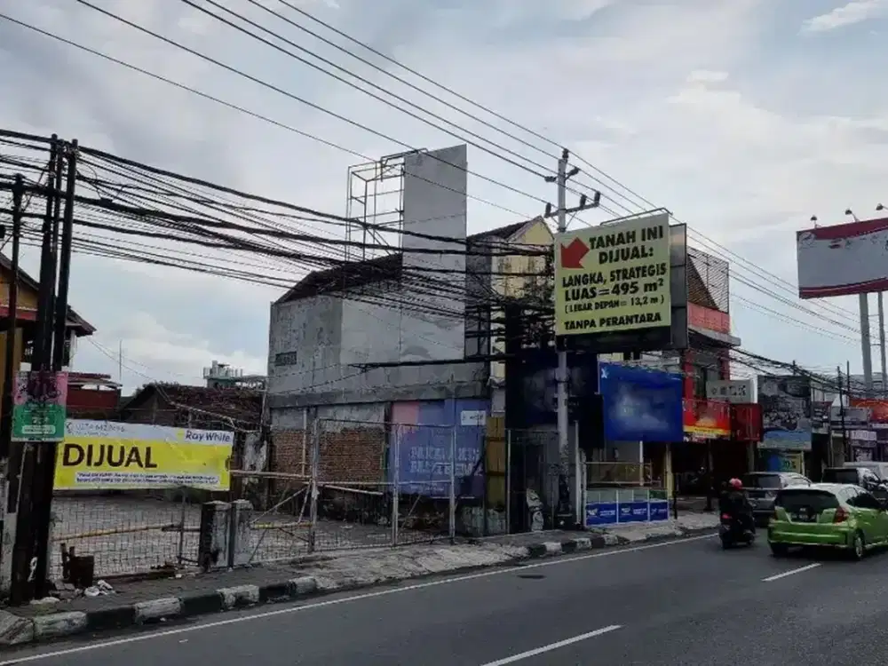 Tanah Lokasi Premium Cocok Untuk Usaha / Kantor Dekat Ambarukmo Plaza Depok Sleman