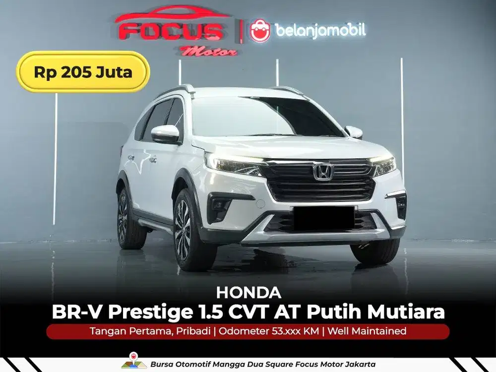[ GARANSI 5TH ] Honda BR-V BRV BR V Prestige 1.5 CVT AT 2022/2023