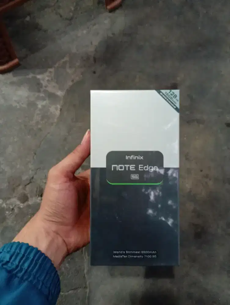 Infinix note edge 5G ram 8+8/128 segel box