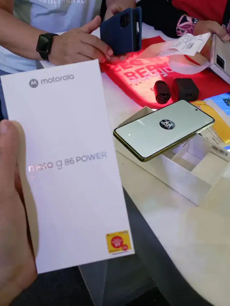 NEW MOTOROLA G86 GARANSI RESMI