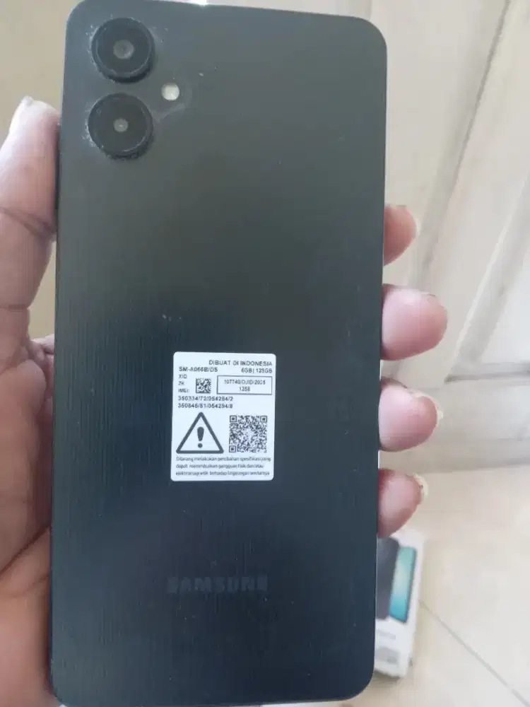 Samsung a06 5G hitam 6plus/128gb