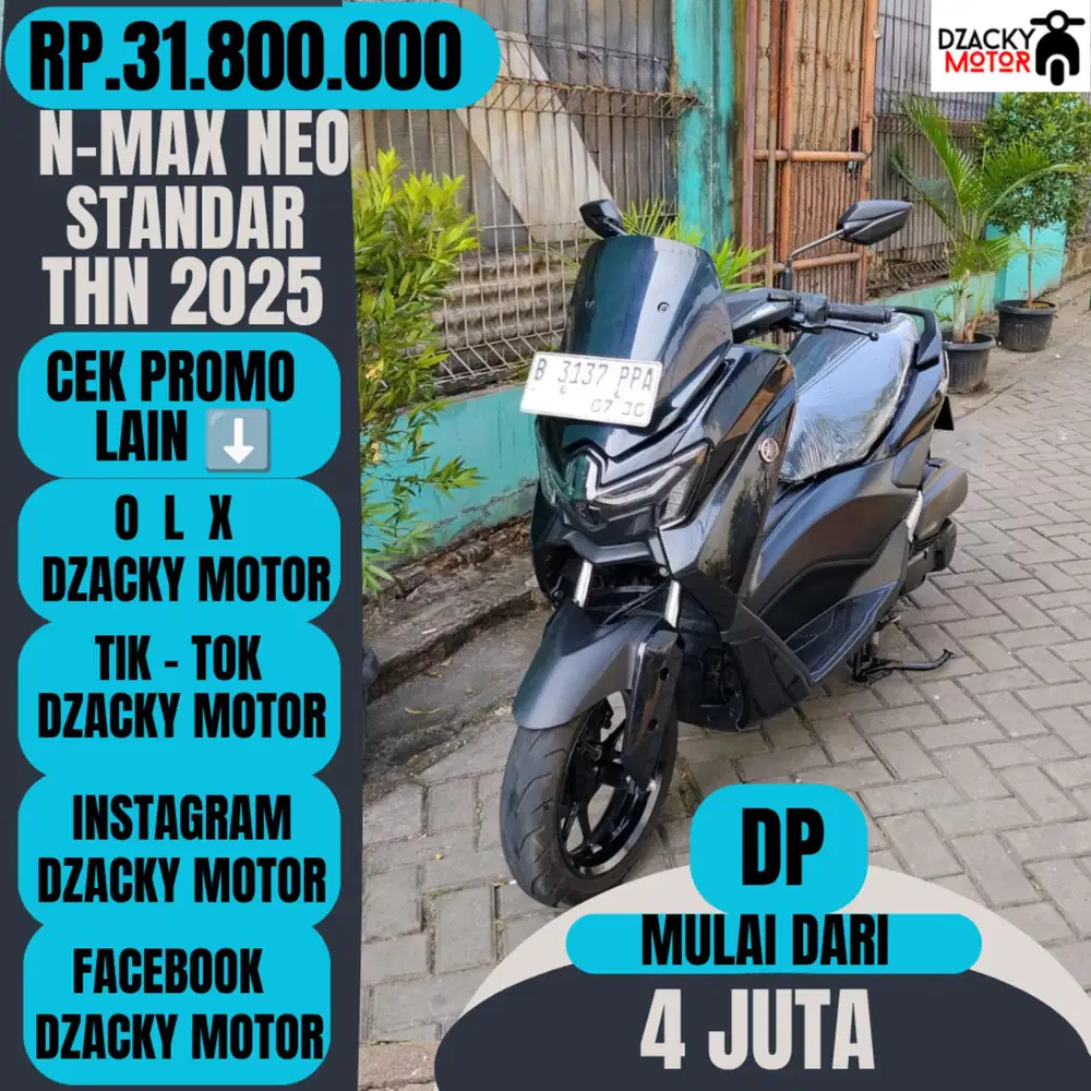 NMAX NEO S THN 2025 SECOND LIKE NEW