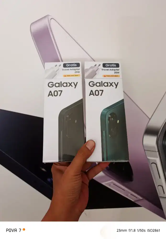 Berminat silahkan WA Samsung Galaxy A07 4/128 Garansi resmi 1thn