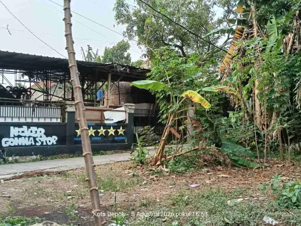 Juan Tanah Strategis Cocok Untuk Hunian,Investasi di Sawangan Depok
