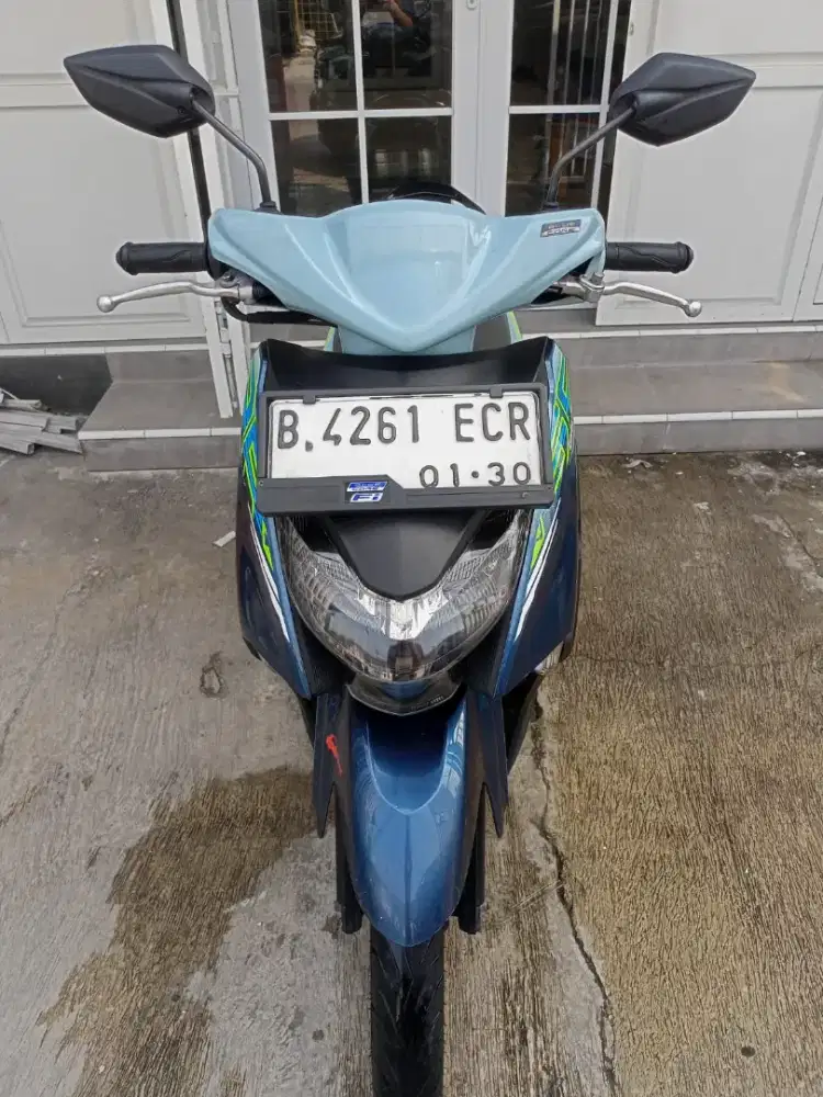 Yamaha mio gear '24 biru mulus jarang pakai