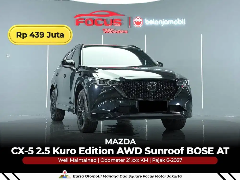 [ AWD ] Mazda CX5 CX 5 CX-5 2.5 Kuro Edition Sunroof AT 2024 2025