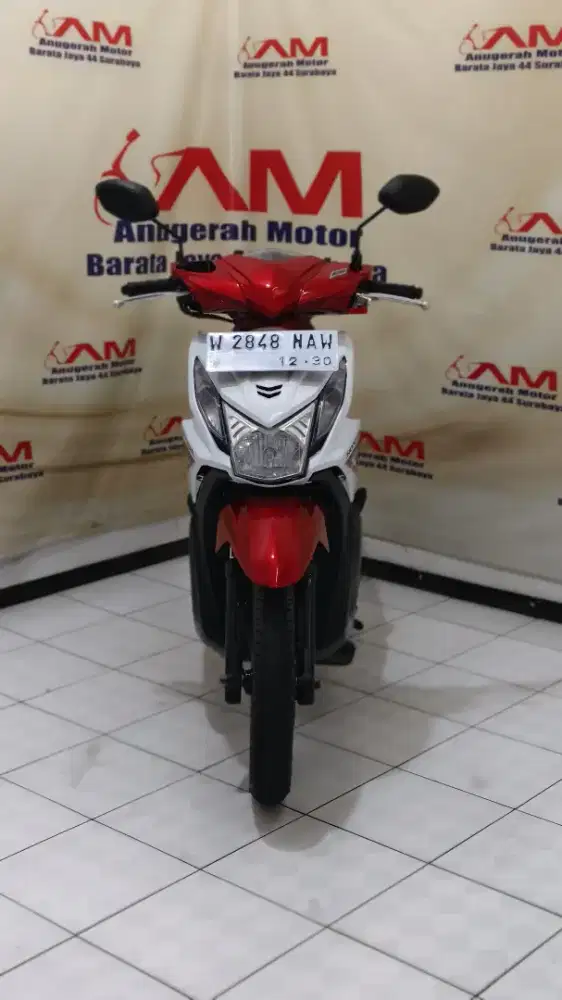Honda Beat Fi Esp Tahun 2015 merah putih
