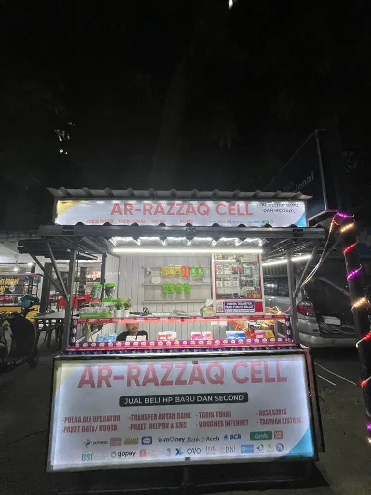 Kontener pulsa jualan