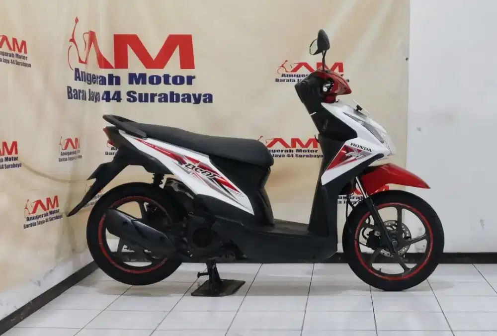 Bergaransi Honda Beat Fi Esp Tahun 2015 merah putih