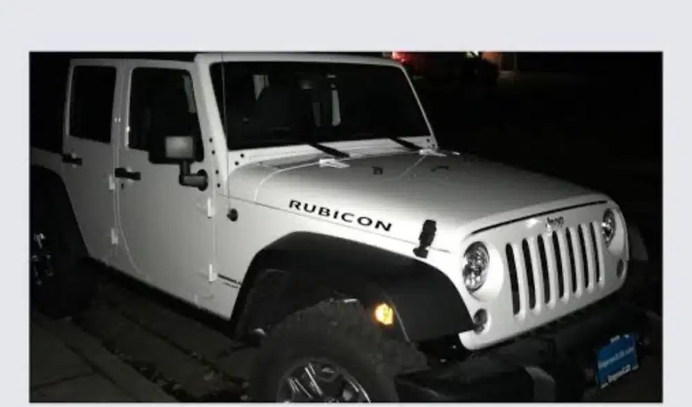 Kap mesin rubicon