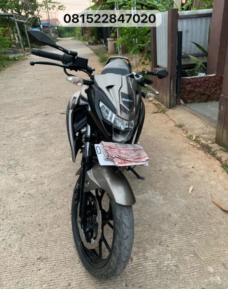 Gsx bandit 150 warna silver