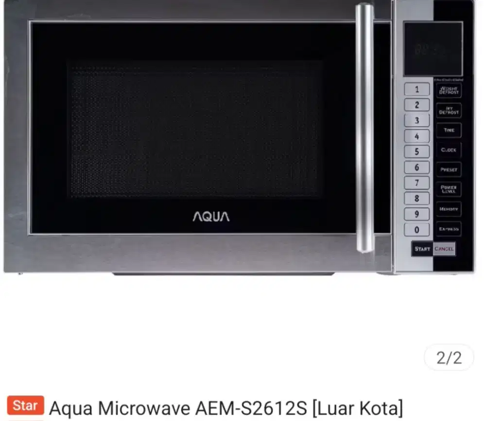 Microwave Aqua second