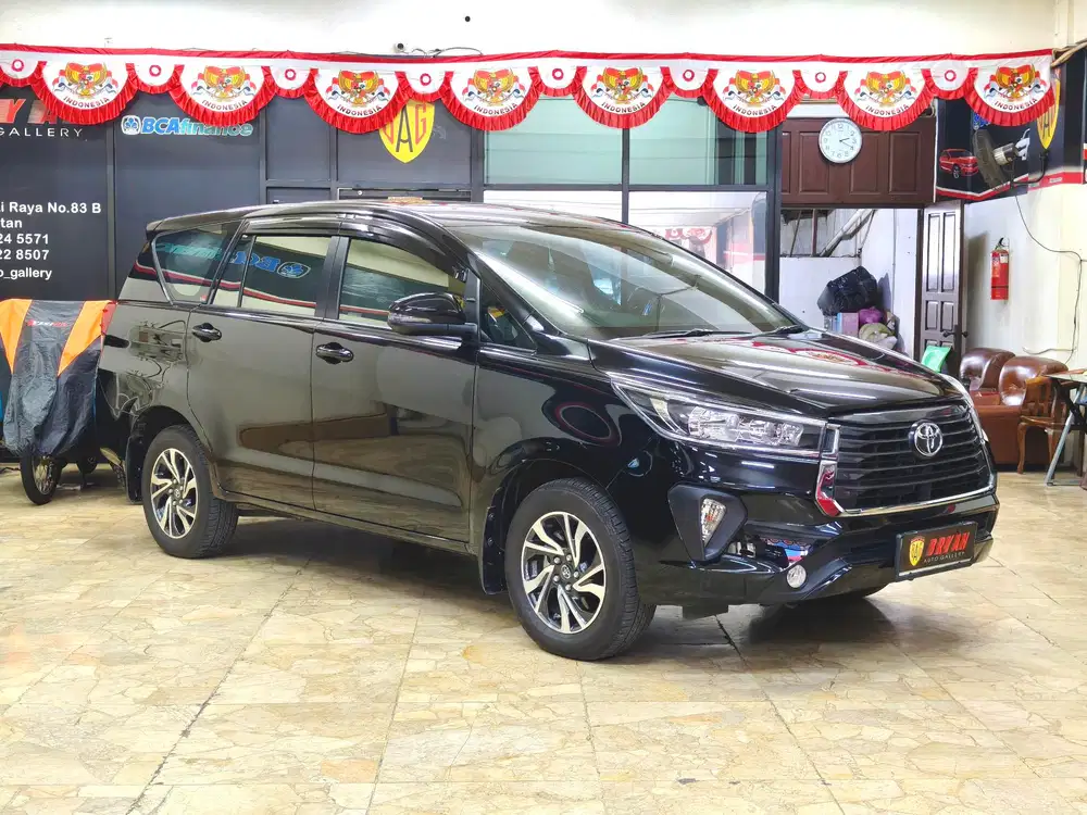 KM4rb TOYOTA KIJANG INNOVA G AT 2025 SOLAR DIESEL HITAM