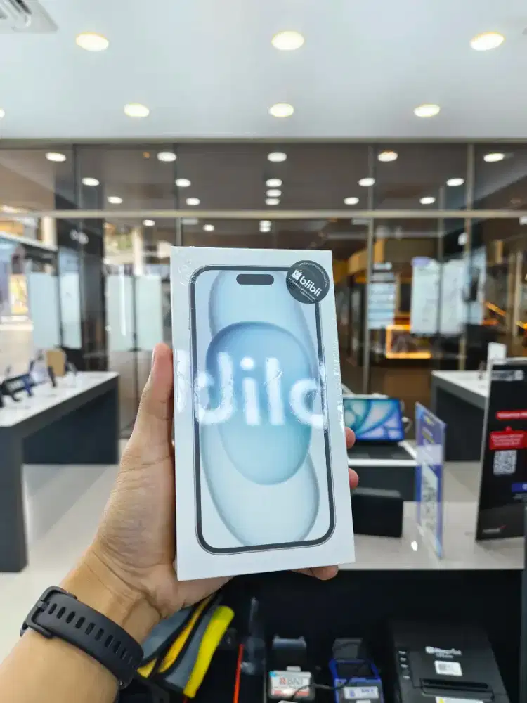 Promo Iphone 15 128 New!! Bisa Cicilan 0% UP to 24Bln