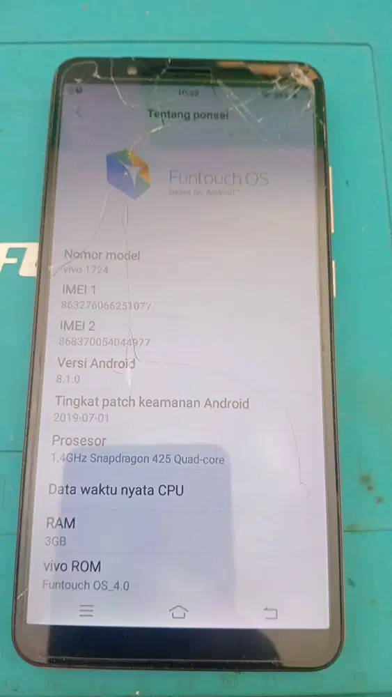 Jual hp vivo y71A 3/32