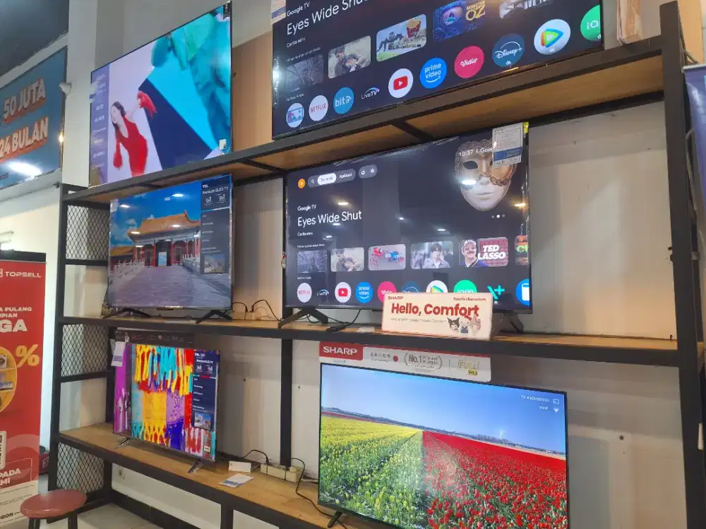 TV BERBAGAI MERK & UKURAN | HARGA PROMO